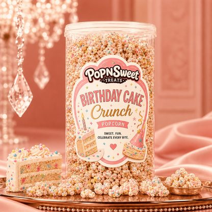 Birthday Cake Popcorn with Golden Oreos – Sweet Vanilla Crunch Snack | Party Treat